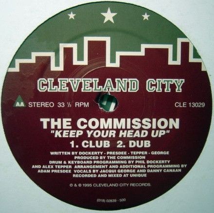 Cover zu The Commission - Keep Your Head Up | 1995 | Vinyl | Electronic | UK Schallplatten Ankauf