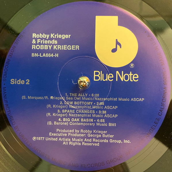 Cover zu Robby Krieger - Robbie Krieger & Friends | 1977 | Vinyl | Jazz, Pop | US