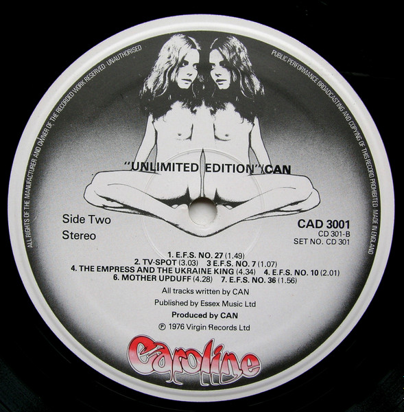 Cover zu Can - Unlimited Edition | 1976 | Vinyl | Rock | UK