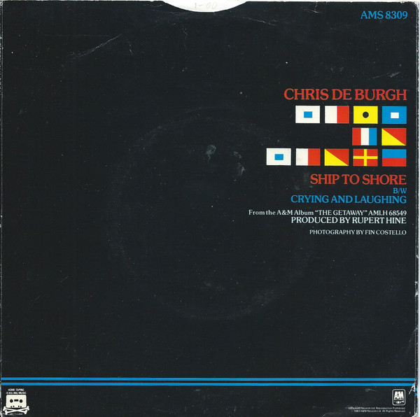Cover zu Chris De Burgh - Ship To Shore | 1983 | Vinyl | Electronic, Rock | UK Schallplatten Ankauf