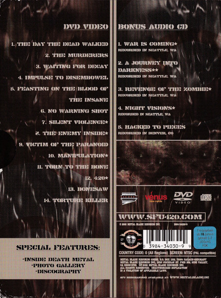 Cover zu Six Feet Under - Double Dead | 2002 | DVD, DVD-Video, CD, Mini-Album | Rock | Germany