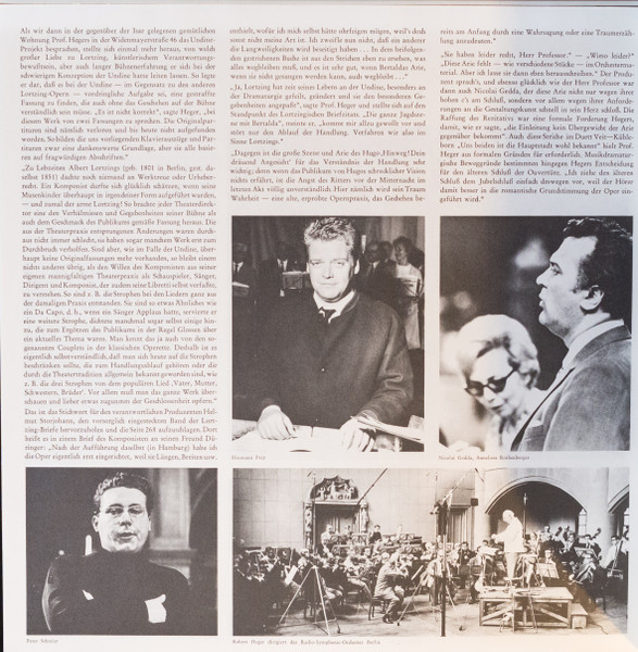 Cover zu Albert Lortzing, Anneliese Rothenberger · Ruth-Margret Pütz, Nicolai Gedda · Peter Schreier · Hermann Prey · Gottlob Frick, RIAS-Kammerchor, Radio-Symphonie-Orchester Berlin, Robert Heger -