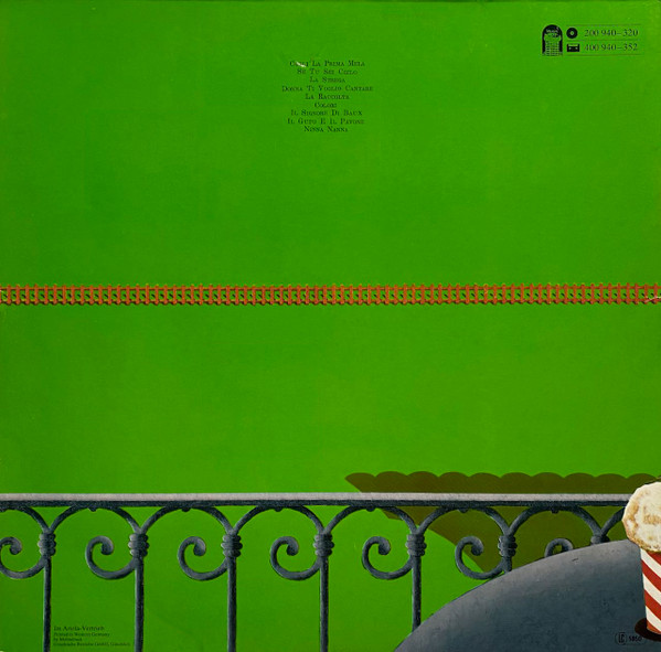 Cover zu Angelo Branduardi - Cogli La Prima Mela | 1979 | Vinyl, LP, Album, Stereo | Rock, Pop | Germany Schallplatten Ankauf