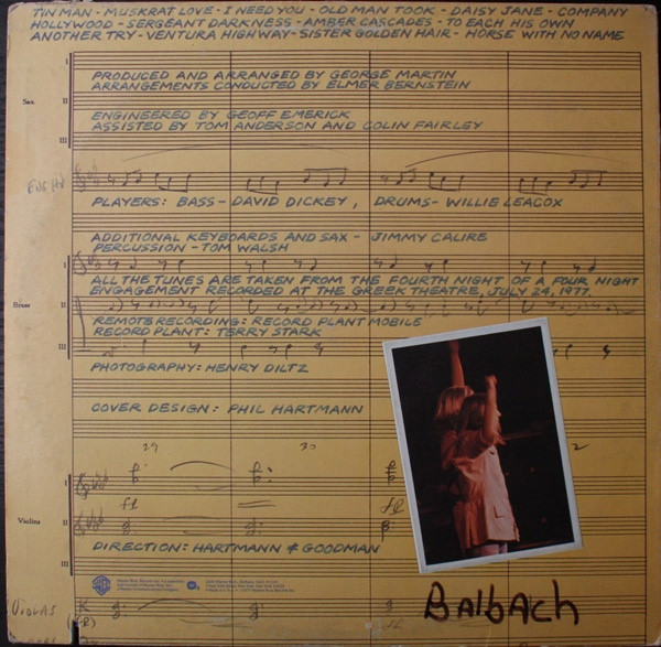 Cover zu America (2) - Live | 1977 | Vinyl | Rock | US Schallplatten Ankauf