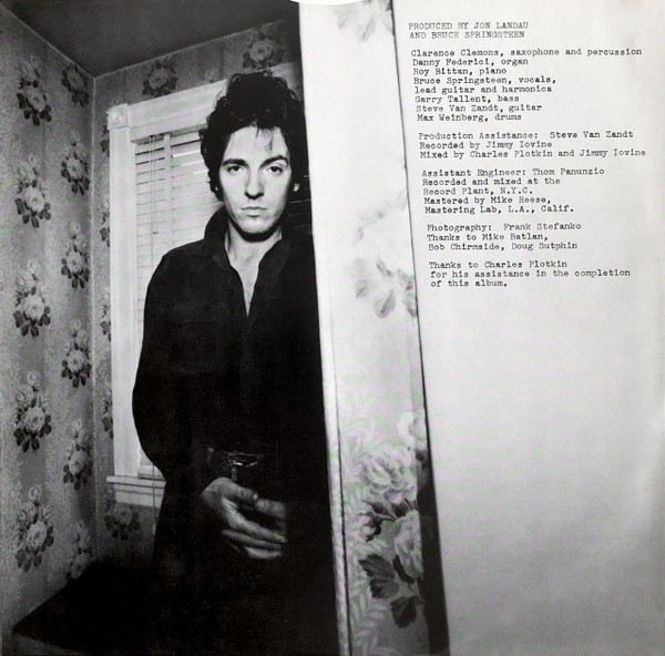 Cover zu Bruce Springsteen - Darkness On The Edge Of Town | Vinyl, LP, Album, Reissue, Stereo | Rock | Europe
