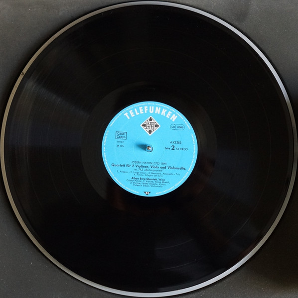 Cover zu Alban Berg Quartett — Wolfgang Amadeus Mozart / Joseph Haydn - »Frühlingsquartett« / »Reiterquartett« | 1978 | Vinyl | Classical | Germany