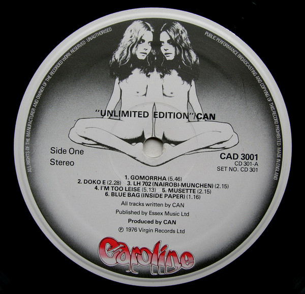 Cover zu Can - Unlimited Edition | 1976 | Vinyl | Rock | UK