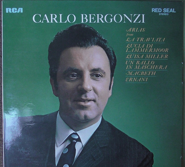 Cover zu Carlo Bergonzi - Arien Von Verdi Und Donizetti | Vinyl | Classical | Germany Schallplatten Ankauf