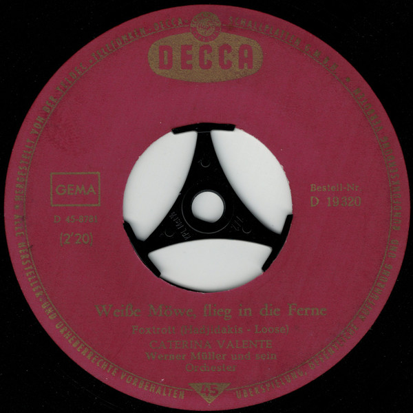 Cover zu Caterina Valente - Was Wird Aus Mir? | 1962 | Vinyl | Pop | Germany