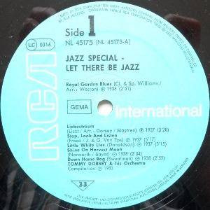Cover zu Tommy Dorsey And His Orchestra - Jazz Special Let There Be Jazz | 1983 | Vinyl | Jazz | Germany