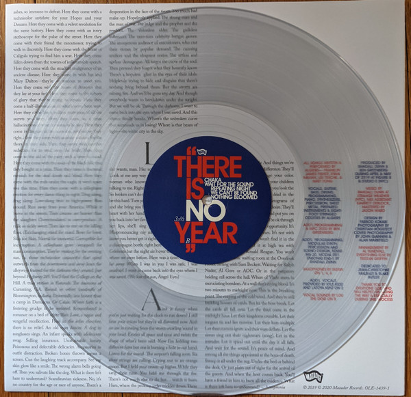 Cover zu Algiers (2) - There Is No Year | 2020 | Vinyl | Electronic, Rock, Funk / Soul | Europe