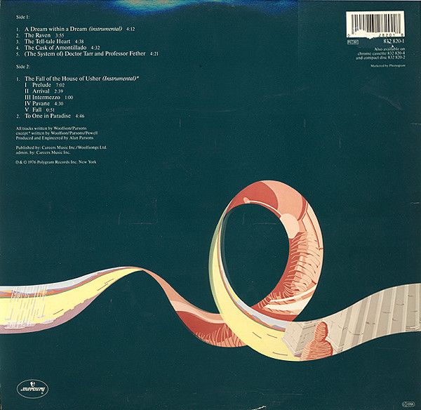 Cover zu The Alan Parsons Project - Tales Of Mystery And Imagination (Edgar Allan Poe) | 1987 | Vinyl | Electronic, Rock | Europe