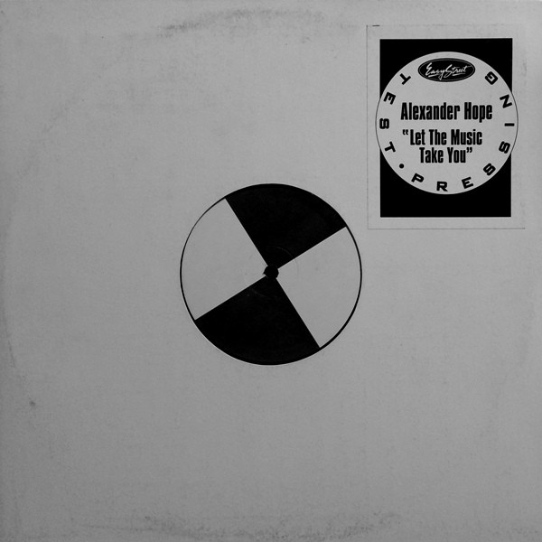 Cover zu Alexander Hope - Let The Music Take You | 1993 | Vinyl | Electronic | US Schallplatten Ankauf
