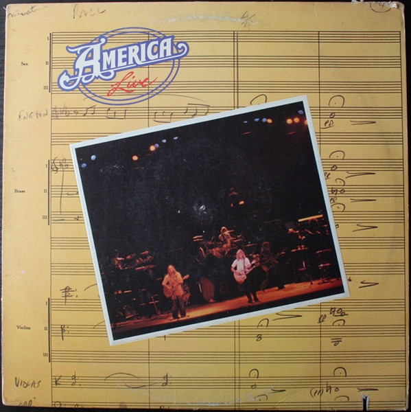 Cover zu America (2) - Live | 1977 | Vinyl | Rock | US