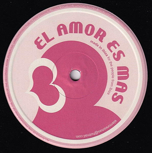 Cover zu DJ Pippi & Cesar De Melero - El Amor Es Mas | 2003 | Vinyl | Electronic | Spain Schallplatten Ankauf
