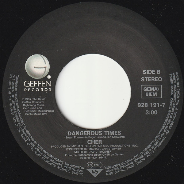 Cover zu Cher - I Found Someone | 1987 | Vinyl | Rock | Europe