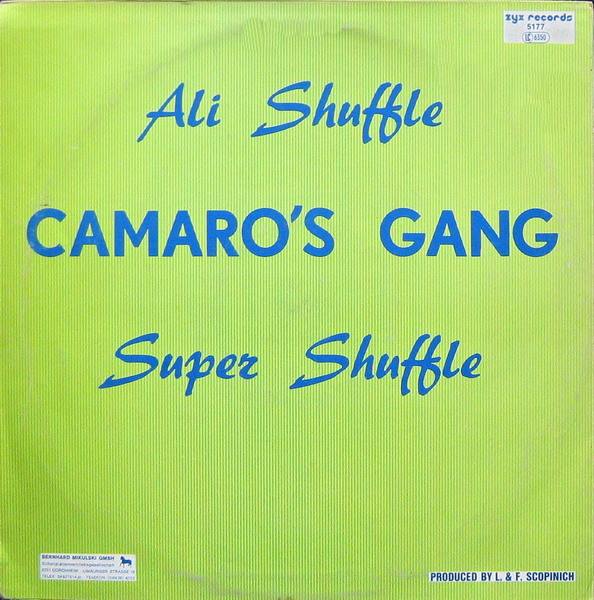 Cover zu Camaro's Gang - Ali Shuffle | 1984 | Vinyl | Electronic | Germany