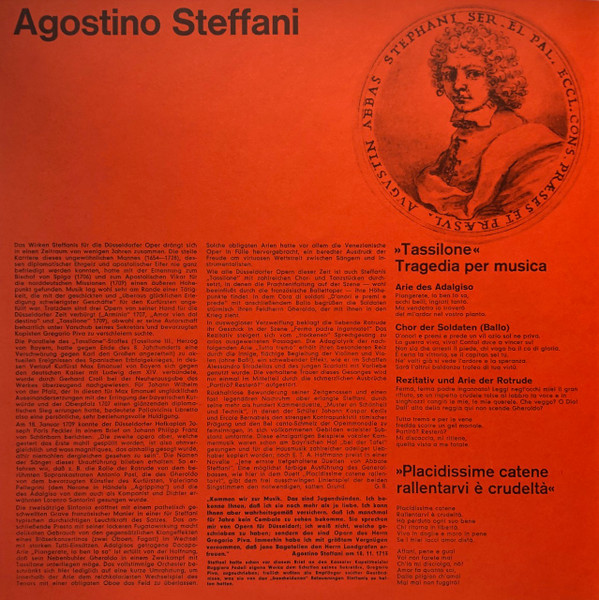 Cover zu Agostino Steffani, Arcangelo Corelli, Johann Schenk, Johann Hugo Von Wilderer - Düsseldorf - Am Hofe Jan Wellems | Vinyl | Classical | Germany