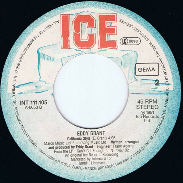 Cover zu Eddy Grant - Time To Let Go | 1981 | Vinyl | Electronic, Funk / Soul | Germany Schallplatten Ankauf