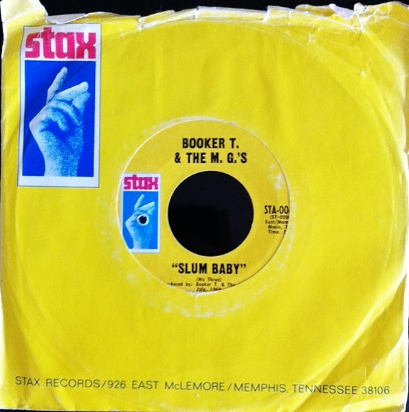 Cover zu Booker T & The MG's - Slum Baby / Meditation | 1969 | Vinyl | Funk / Soul | US Schallplatten Ankauf