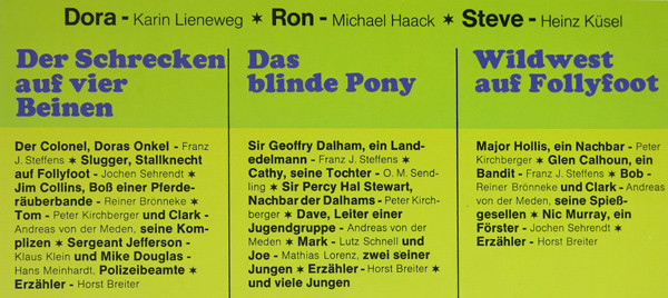 Cover zu Brigitte Weber (2) - Follyfoot Farm | 1974 | Vinyl | Non-Music | Germany