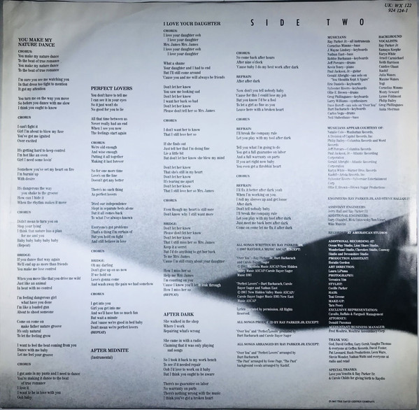 Cover zu Ray Parker Jr. - After Dark | 1987 | Vinyl | Funk / Soul | UK & Europe Schallplatten Ankauf