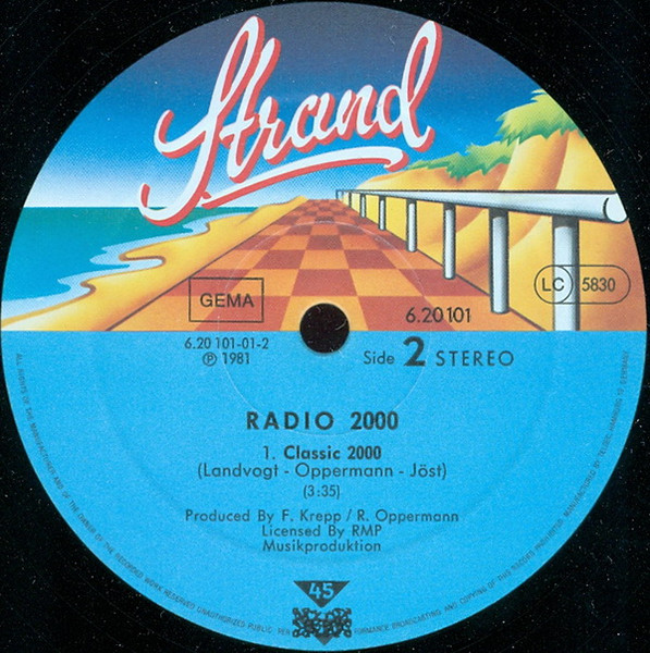 Cover zu Radio 2000 - Radio 2000 (Medley) | 1981 | Vinyl | Rock, Latin | Germany Schallplatten Ankauf