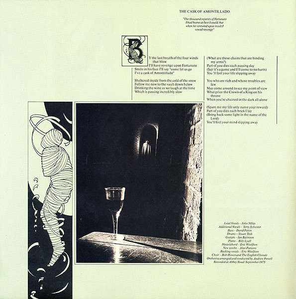 Cover zu The Alan Parsons Project - Tales Of Mystery And Imagination (Edgar Allan Poe) | 1987 | Vinyl | Electronic, Rock | Europe