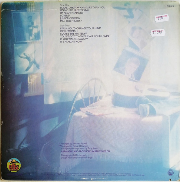 Cover zu Cliff Richard - I'm Nearly Famous | 1976 | Vinyl | Rock, Pop | US Schallplatten Ankauf
