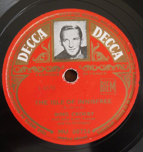 Cover zu Bing Crosby With John Scott Trotter And His Orchestra - At Last! At Last! / The Isle Of Innisfree | 1952 | Vinyl | Pop | France Schallplatten Ankauf