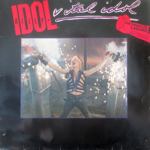 Cover zu Billy Idol - Vital Idol | 1985 | LP, Album, Comp | Rock | Europe