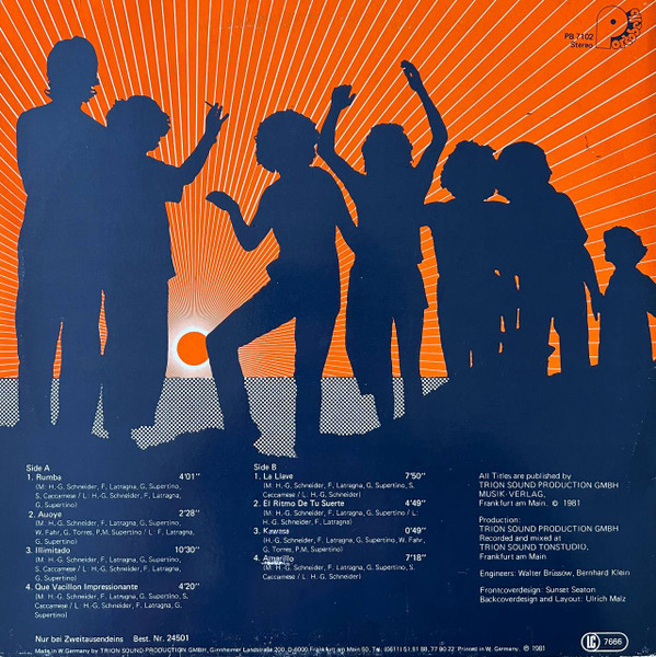 Cover zu Candela (2) - Salsa | 1981 | Vinyl | Jazz, Rock, Latin | Germany Schallplatten Ankauf