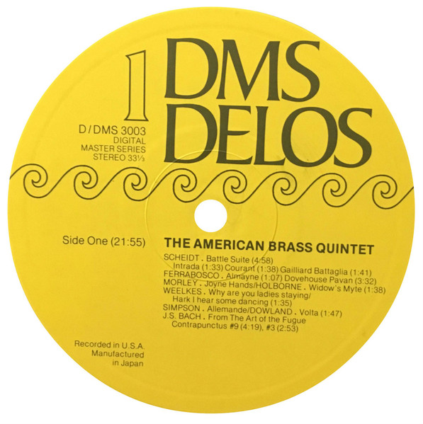 Cover zu American Brass Quintet - Plays Renaissance Elizabethan And Baroque Music | 1979 | Vinyl | Classical | US