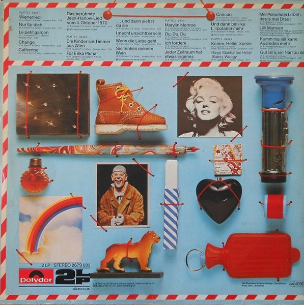 Cover zu André Heller - Liederbuch | 1981 | Vinyl | Rock, Folk, World, & Country | Germany