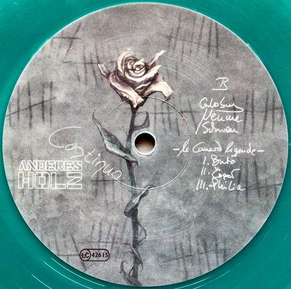 Cover zu Anderes Holz - Continuo | 2022 | Vinyl | Rock, Folk, World, & Country | Europe