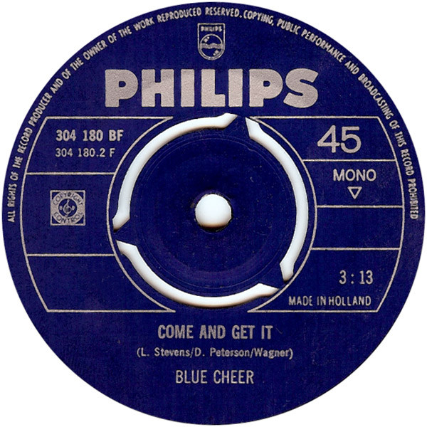 Cover zu Blue Cheer - The Hunter | 1968 | Vinyl | Rock, Blues | Netherlands
