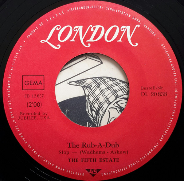 Cover zu The Fifth Estate - Ding Dong! The Witch Is Dead / The Rub-A-Dub | 1967 | Vinyl | Pop | Germany Schallplatten Ankauf