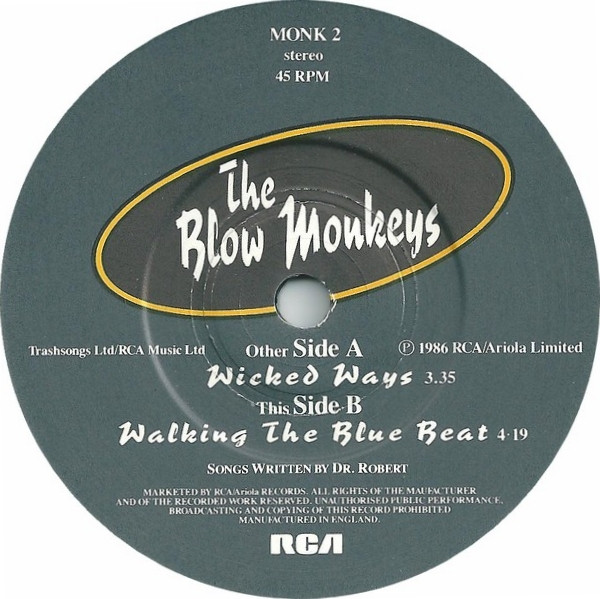Cover zu The Blow Monkeys - Wicked Pack | 1986 | Vinyl | Pop | UK Schallplatten Ankauf
