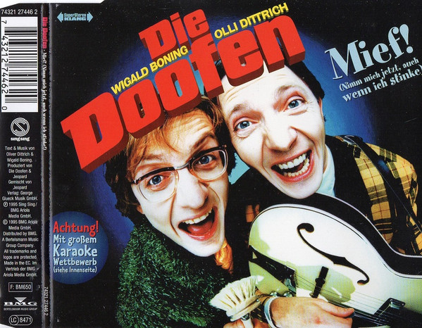 Cover zu Die Doofen - Mief! (Nimm Mich Jetzt, Auch Wenn Ich Stinke) | 1995 | Vinyl | Pop | Germany