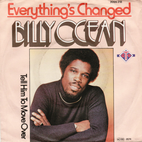 Cover zu Billy Ocean - Everything's Changed | 1978 | Vinyl | Funk / Soul | Germany Schallplatten Ankauf