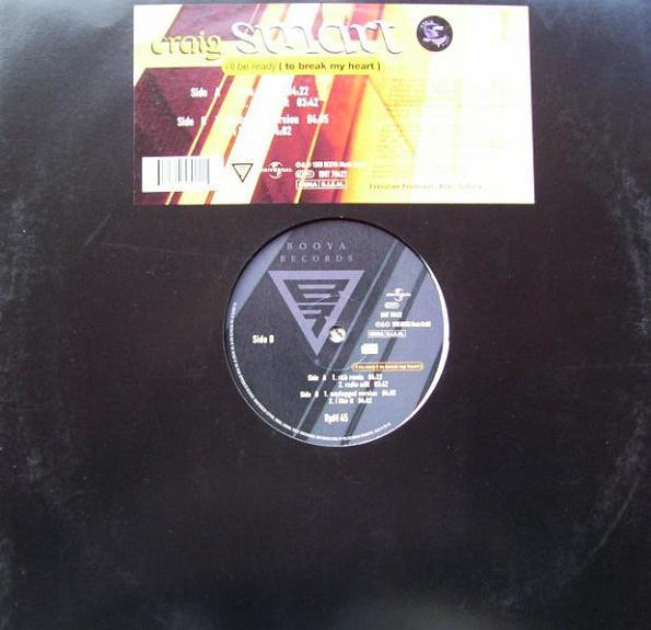 Cover zu Craig Smart - I’ll Be Ready (To Break My Heart) / I Like It | 1998 | Vinyl | Hip Hop | Germany Schallplatten Ankauf