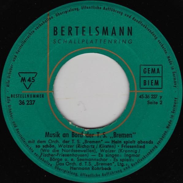 Cover zu Das Orchester Der T.S.