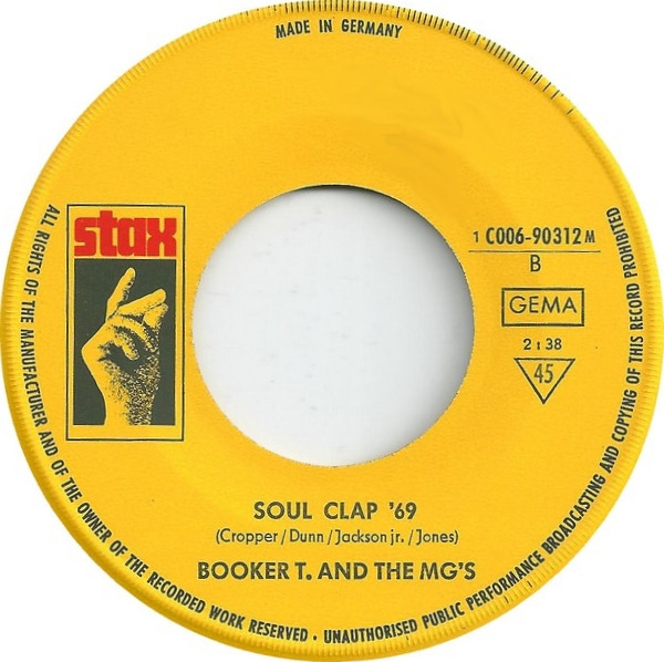Cover zu Booker T & The MG's - Mrs. Robinson / Soul Clap '69 | 1969 | Vinyl | Funk / Soul | Germany