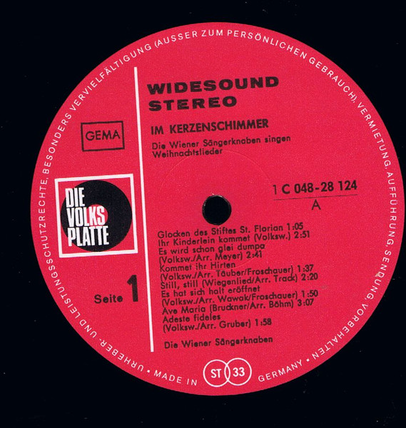 Cover zu Die Wiener Sängerknaben - Im Kerzenschimmer | Vinyl | Classical, Folk, World, & Country | Germany