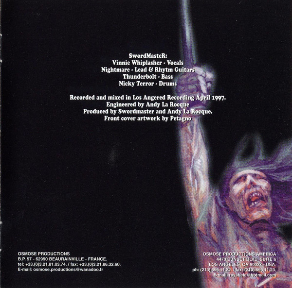 Cover zu Swordmaster - Deathraider | 1998 | CD, EP | Rock