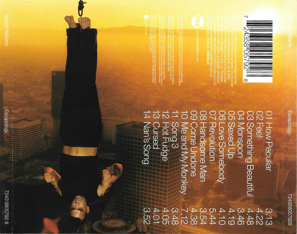Cover zu Robbie Williams - Escapology | 2002 | Vinyl | Rock | Europe Schallplatten Ankauf