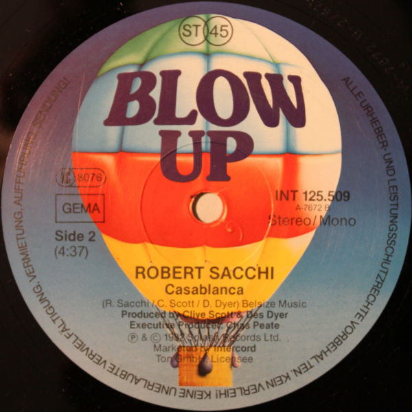 Cover zu Robert Sacchi - Jungle Queen | 1982 | Vinyl | Electronic | Germany