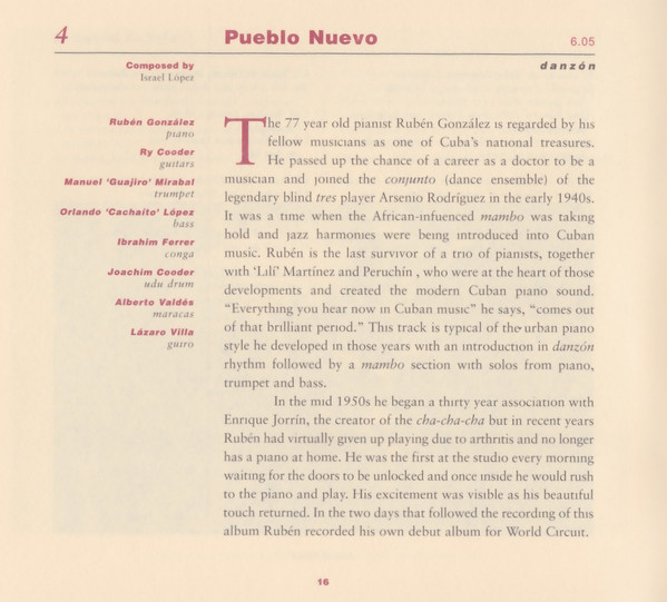 Cover zu Buena Vista Social Club - Buena Vista Social Club | 1997 | CD, Album, Stereo | Jazz, Latin | Europe