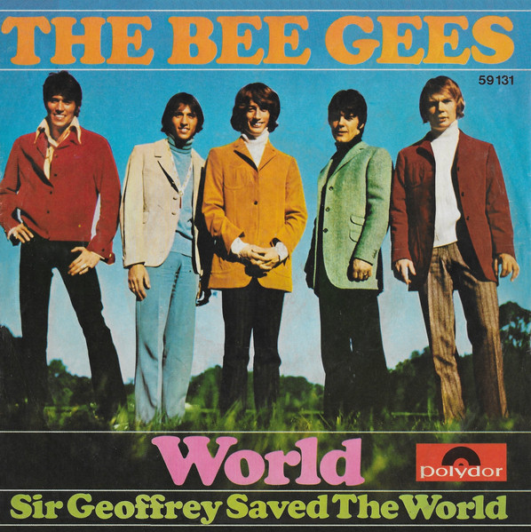 Bild Bee Gees – World | 1967 | Vinyl, 45 RPM, 7″, Single, Mono | Rock, Pop | Germany Schallplatten Ankauf