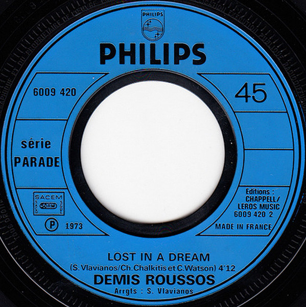 Cover zu Demis Roussos - Someday, Somewhere | 1973 | Vinyl, 45 RPM, 7